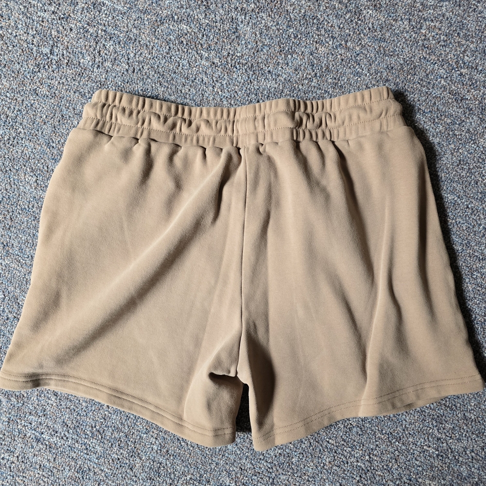 ZYIA Athletic Shorts in Light Brown Tan- size s fit - Picture 2 of 8